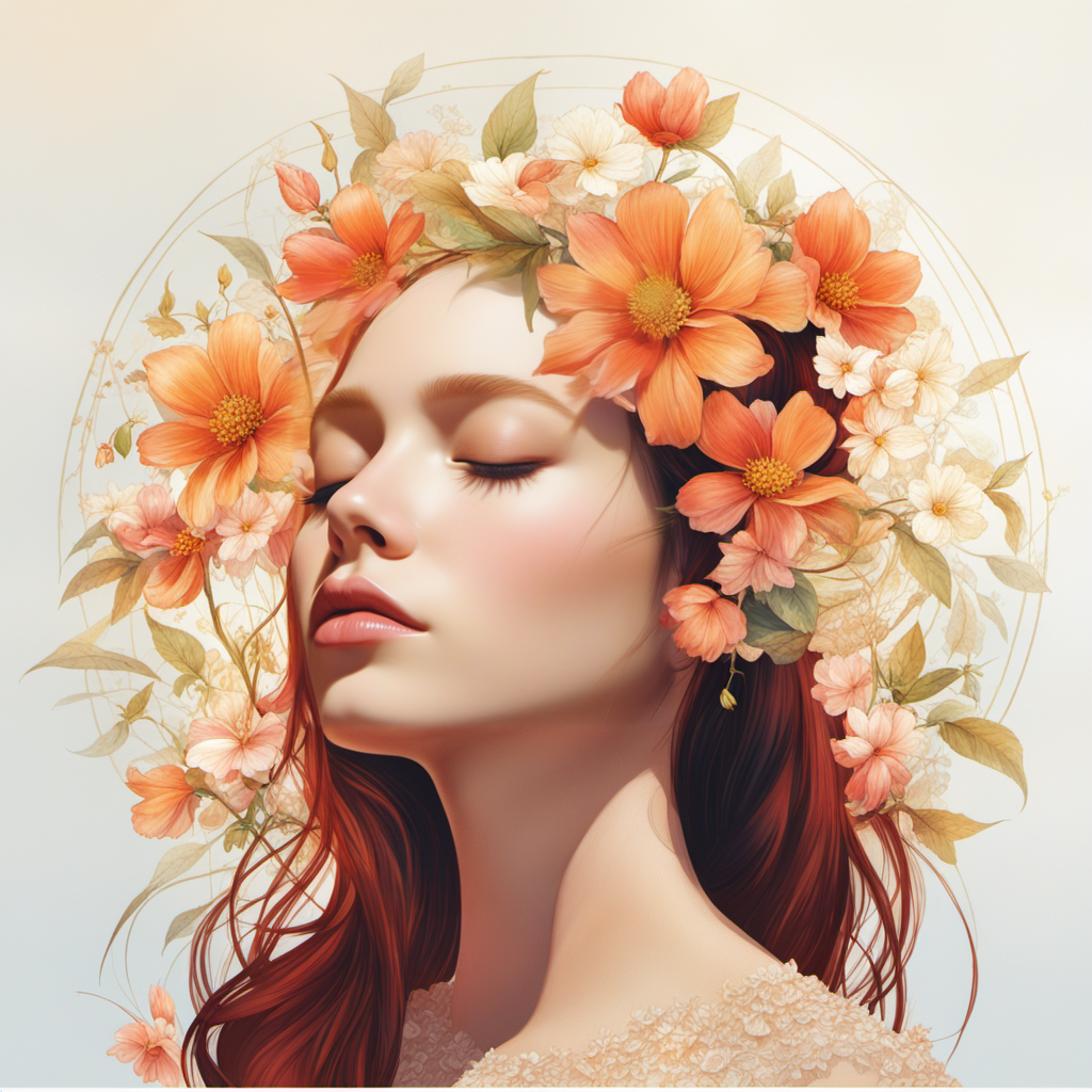 34255-3020428011-_lora_tj_0.8_,tj,1girl,solo,flower,closed eyes,hair ornament,hair flower,portrait,parted lips,lips,realistic,absurdres,delicate.png